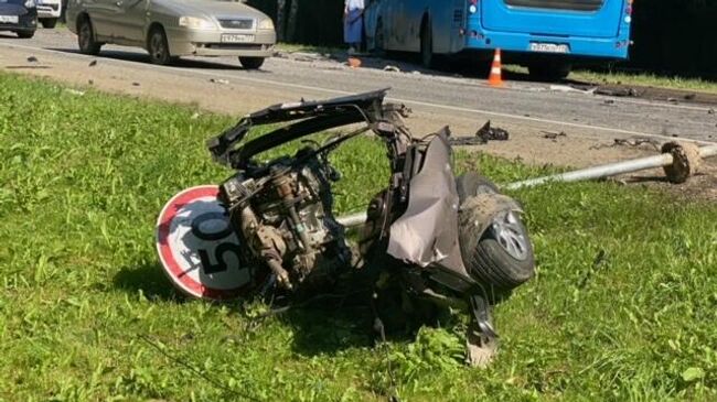 ДТП в поселении Щаповское в Новой Москве