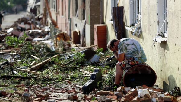 Последствия торнадо в Чехии
