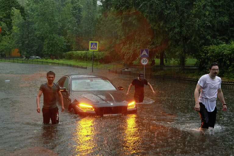 Дождь в Москве Дождь в Москве