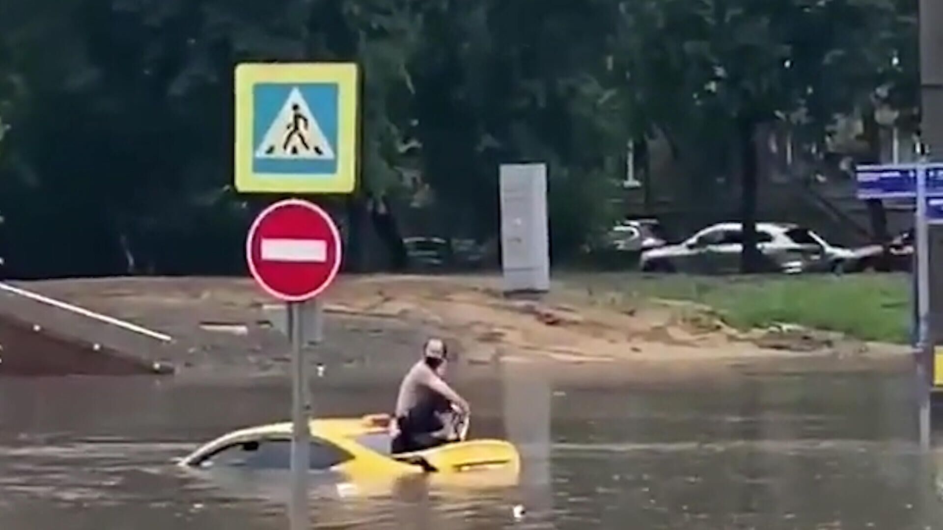Потоп в Москве 28 июня 2021