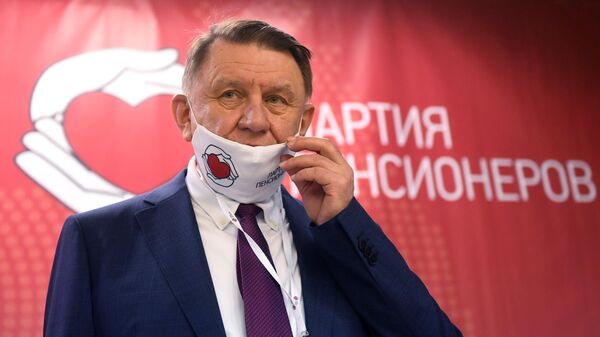 Председатель центрального совета партии Российская партия пенсионеров за социальную справедливость Владимир Бураков