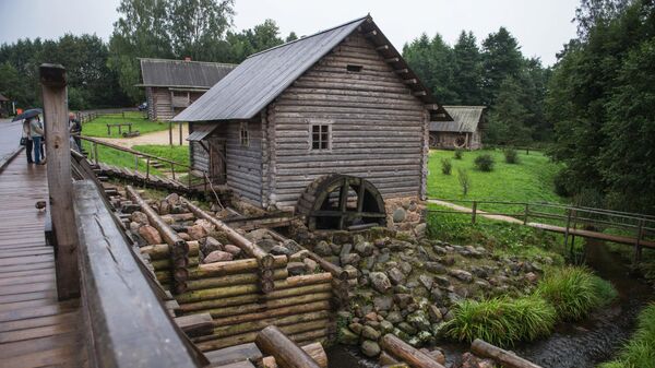 Музей-мельница в деревне Бугрово в Псковской области