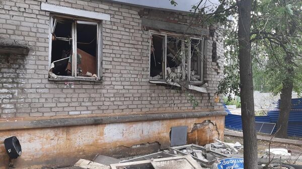 На месте взрыва газовоздушной смеси в жилом доме в Нижнем Новгороде 