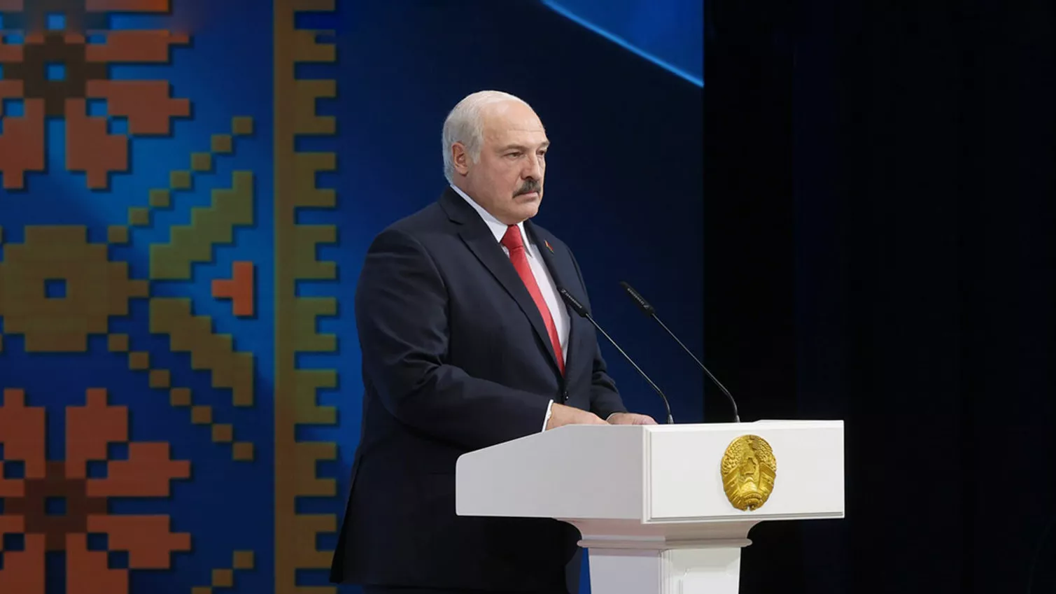 Президент Белоруссии Александр Лукашенко во время выступления на Торжественном собрании в честь Дня Независимости в Минске - РИА Новости, 1920, 13.07.2021