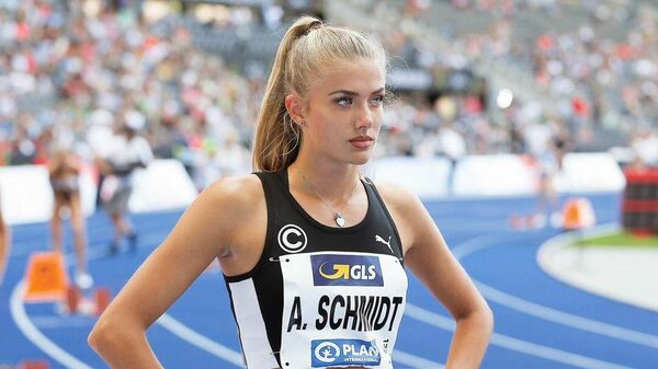 Немецкая легкоатлетка Алиса Шмидт
