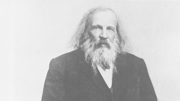 Русский ученый Дмитрий Иванович Менделеев (1834-1907)