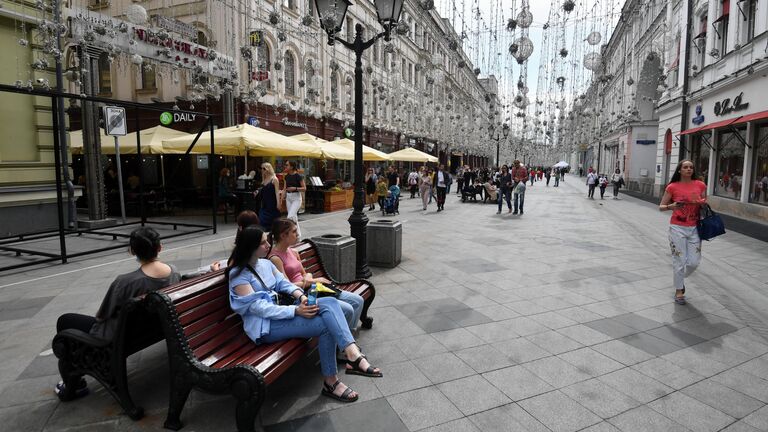 Тёплая погода в Москве 