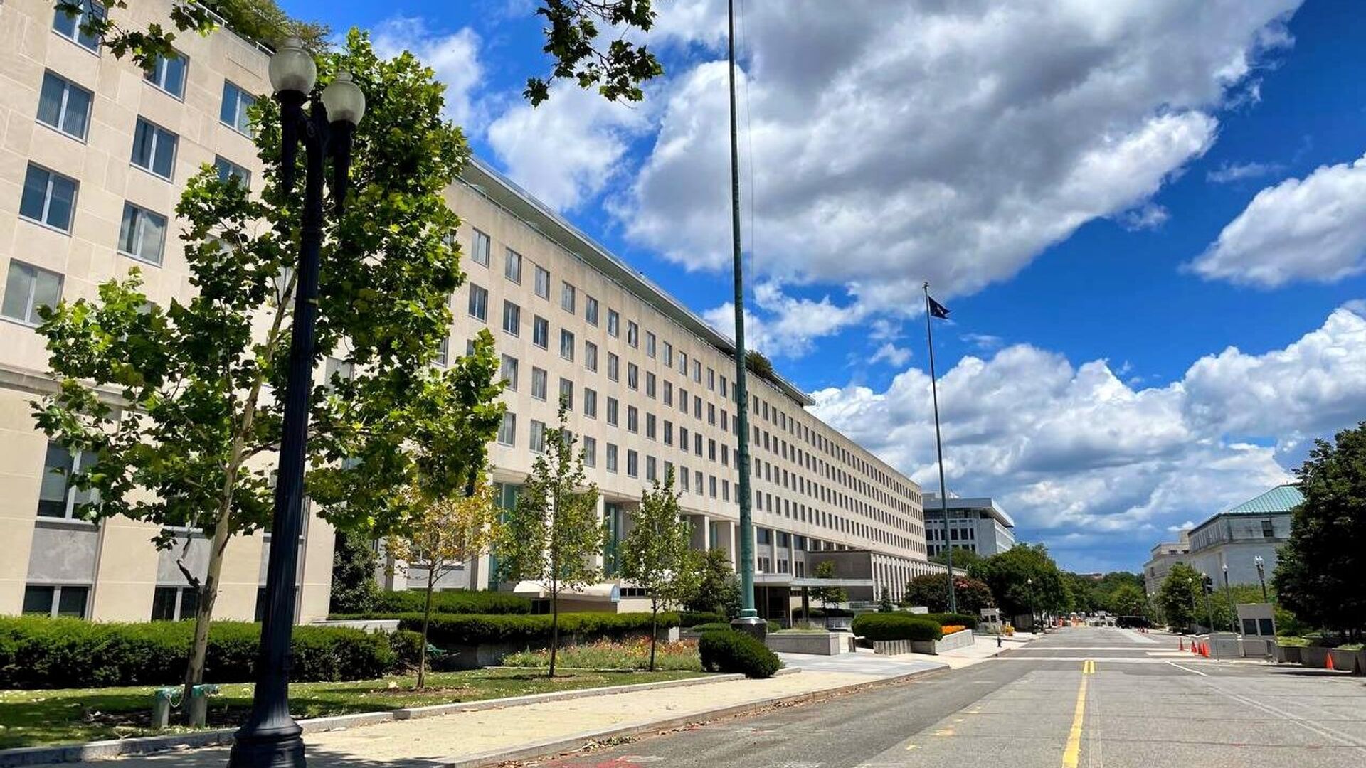 Здание Государственного департамента США в Вашингтоне - РИА Новости, 1920, 20.09.2021