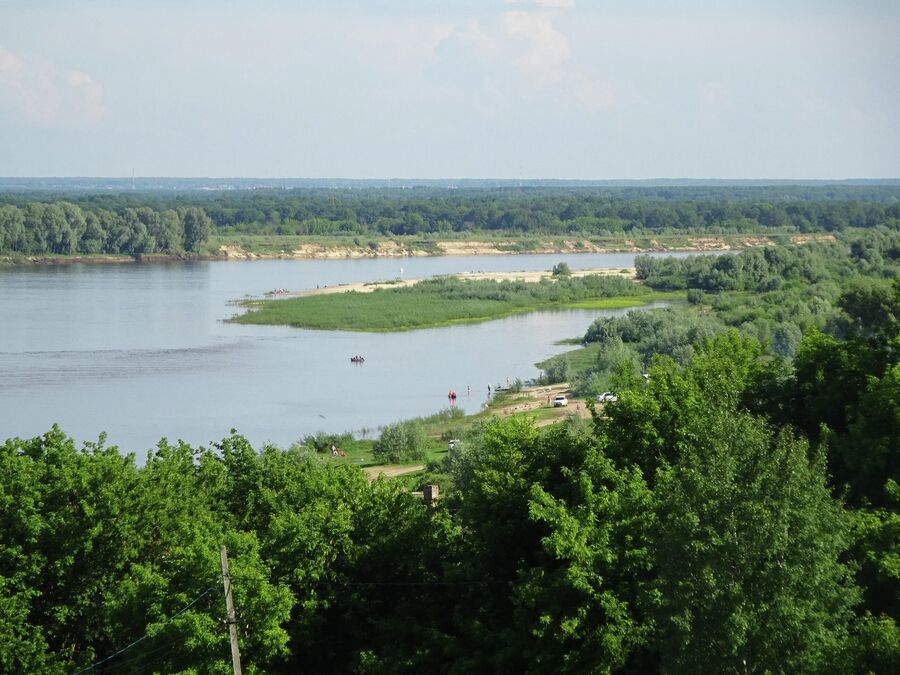 Ока в районе Карачарово