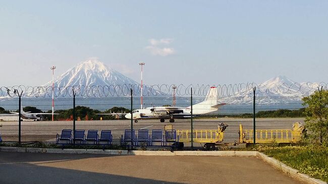 Самолеты в международном аэропорту Петропавловск-Камчатский Елизово