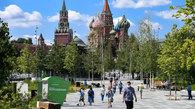 Зарядье в Москве