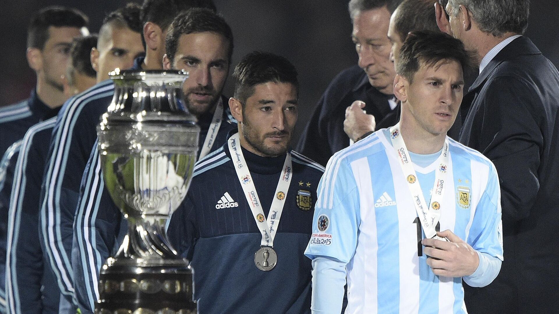 Лионель Месси на Copa America в 2015 году - РИА Новости, 1920, 09.07.2021