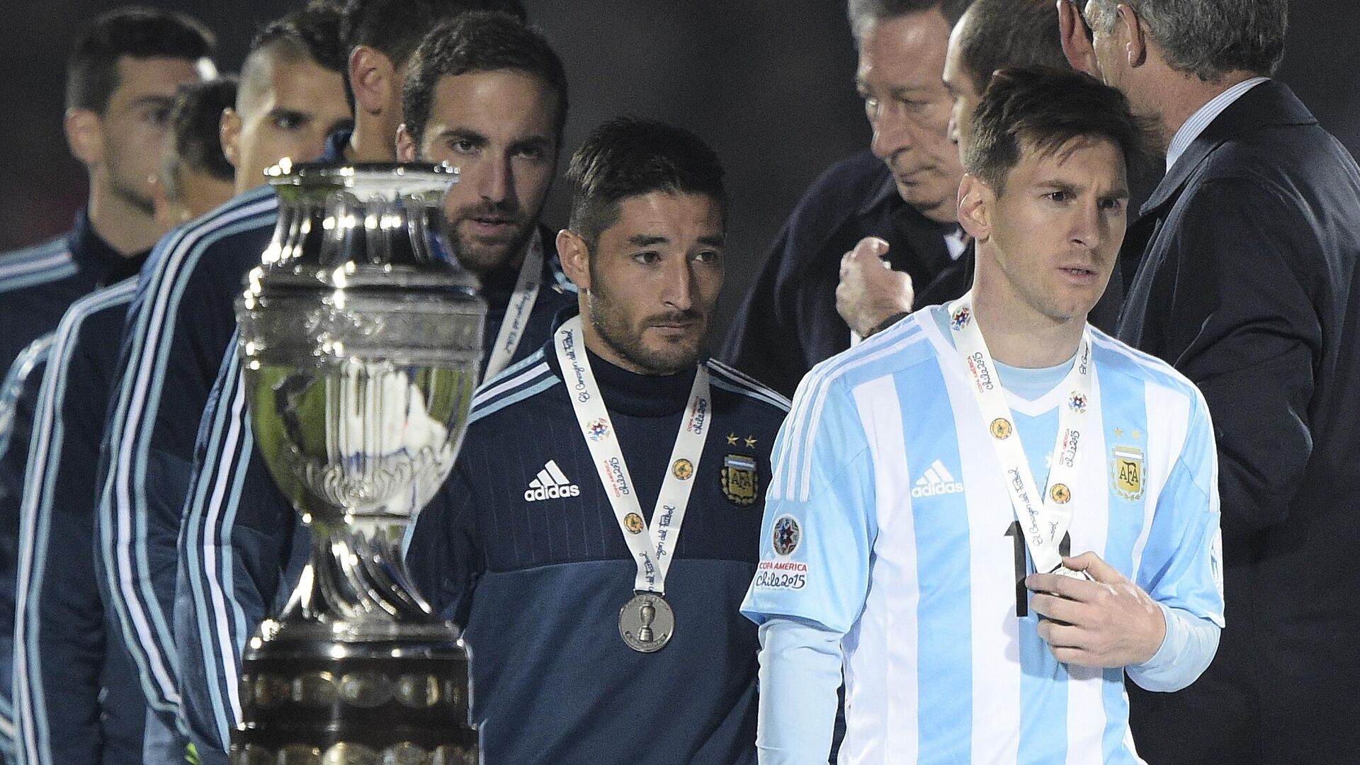 Лионель Месси на Copa America в 2015 году - РИА Новости, 1920, 09.07.2021