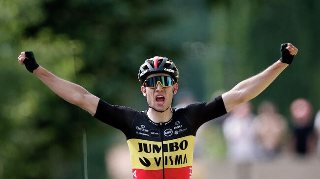 Велогонщик Ваут ван Арт (Бельгия)