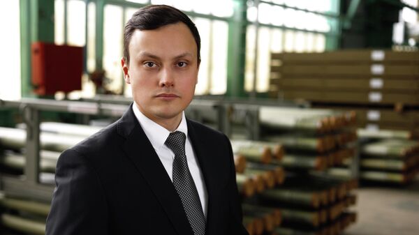 Гендидектор Новосибирского завода искусственного волокна (НЗИВ) Глеб Вареница