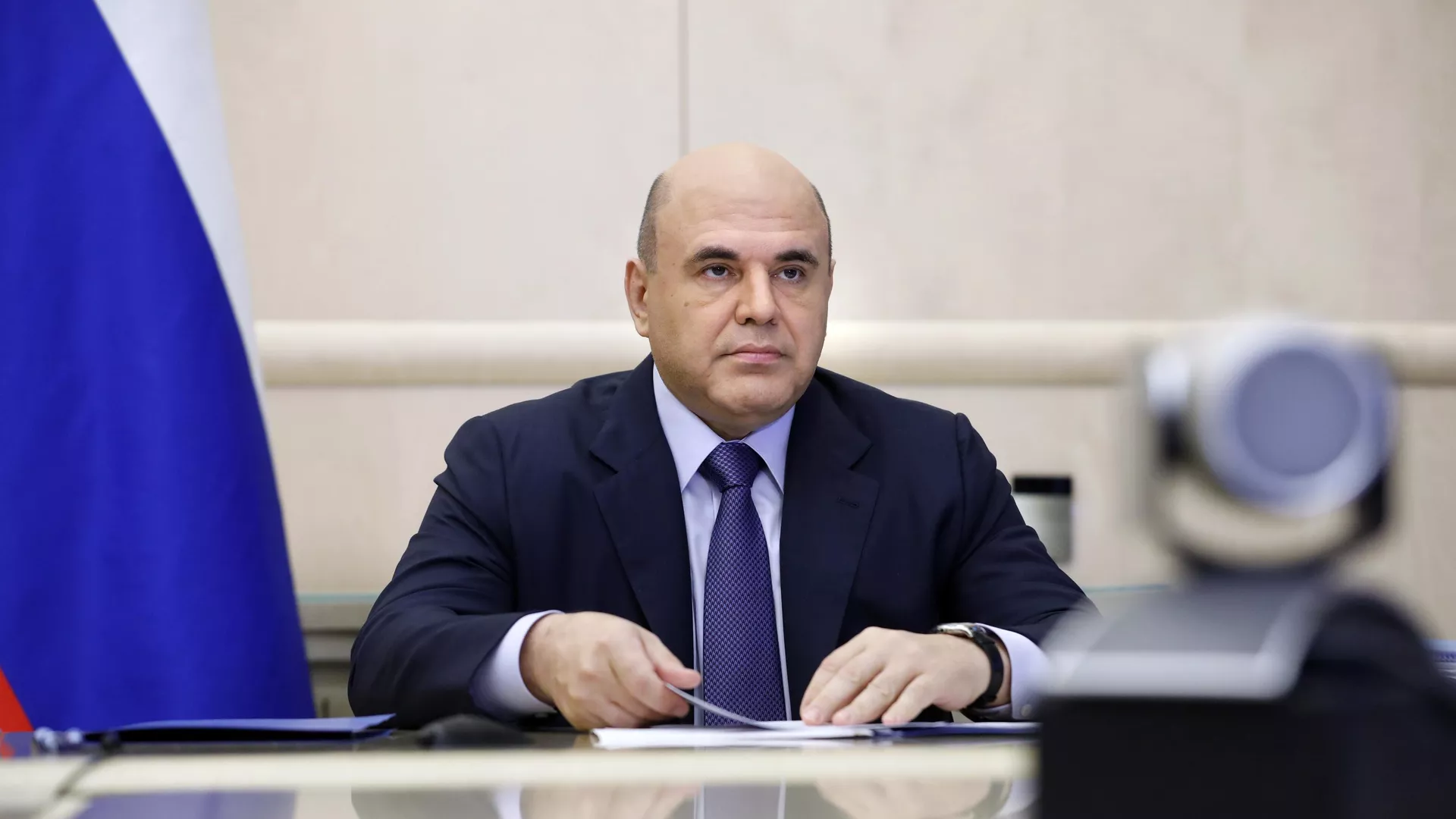 Михаил Мишустин проводит заседание президиума Координационного совета при правительстве РФ по борьбе с распространением новой коронавирусной инфекции Михаил Мишустин проводит заседание президиума Координационного совета при правительстве РФ по борьбе с распространением новой коронавирусной инфекции - РИА Новости, 1920, 19.07.2021