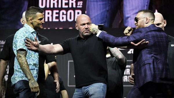 Дастин Порье и Конор Макгрегор перед UFC 264