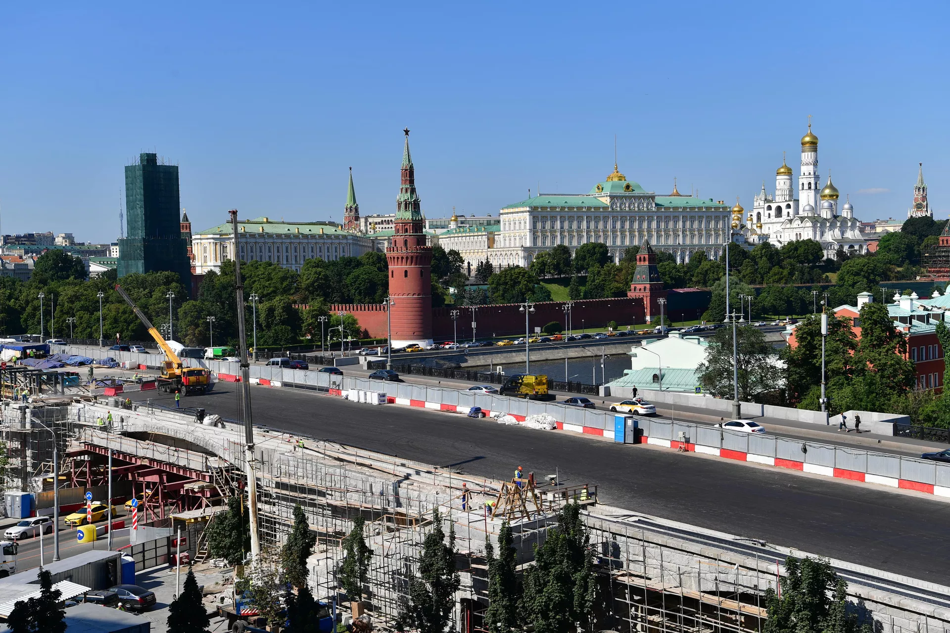 Комплексная реставрация Большого Каменного моста - РИА Новости, 1920, 09.07.2021