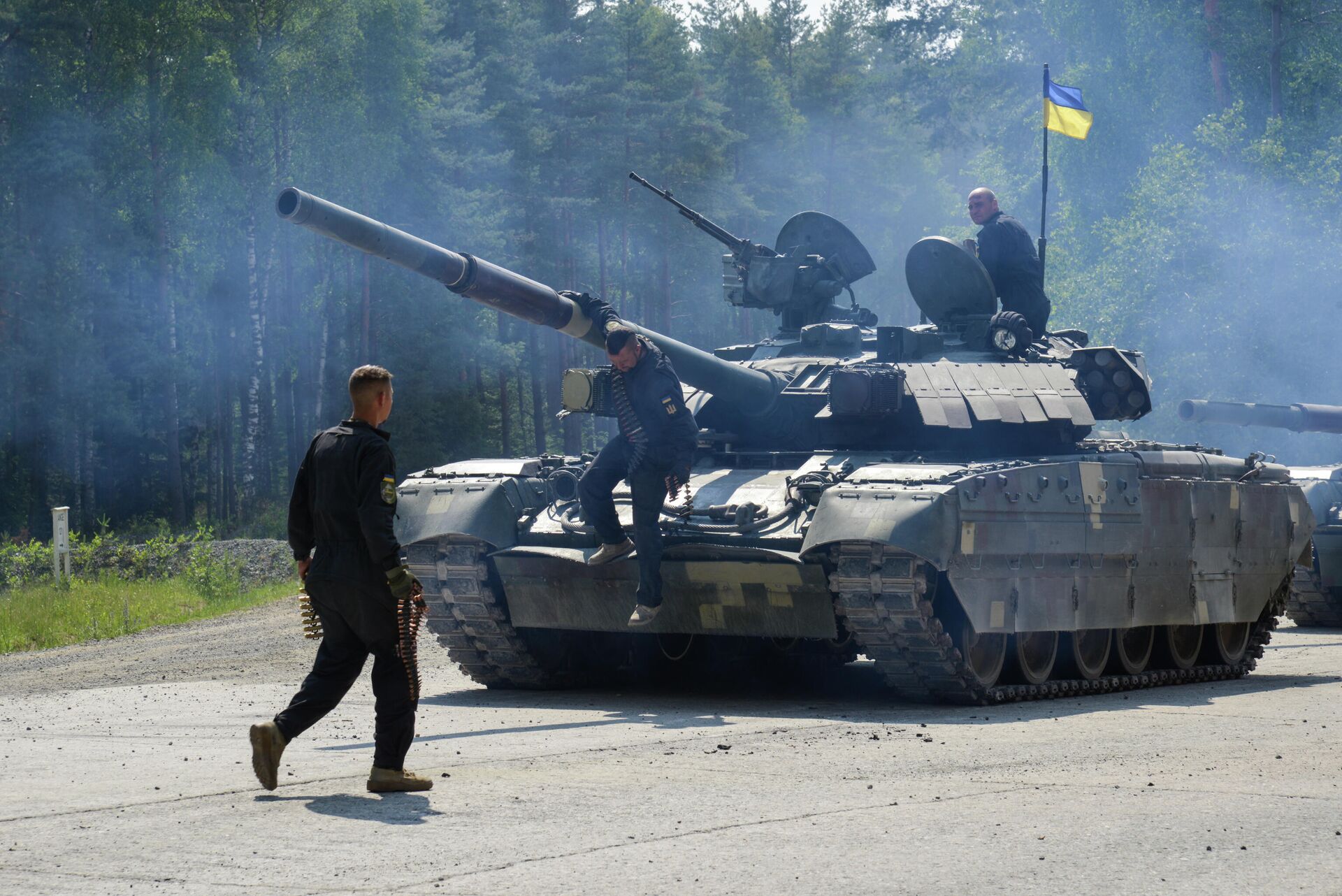 Украинские военные во время учений - РИА Новости, 1920, 30.09.2021