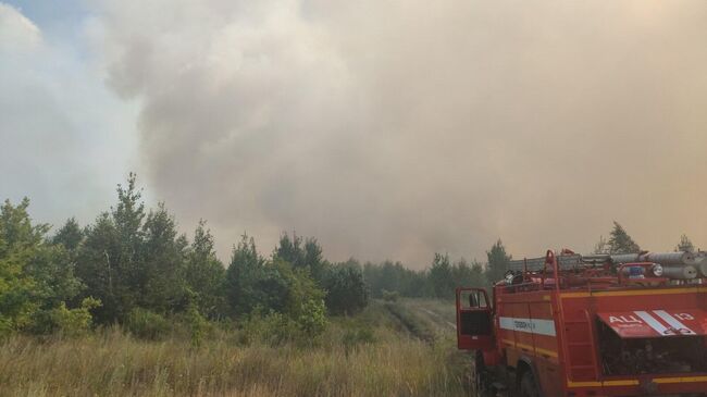Пожар в Центральном районе городского округа Тольятти