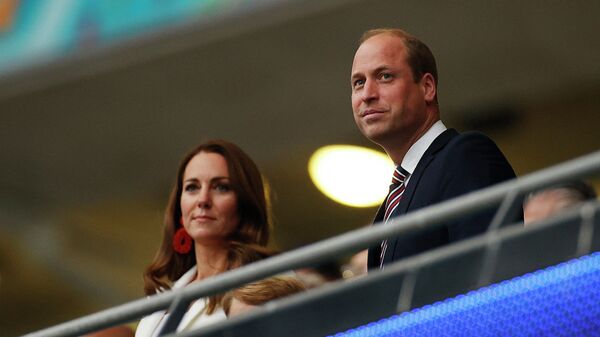 Британский принц Уильям и его супруга Кейт