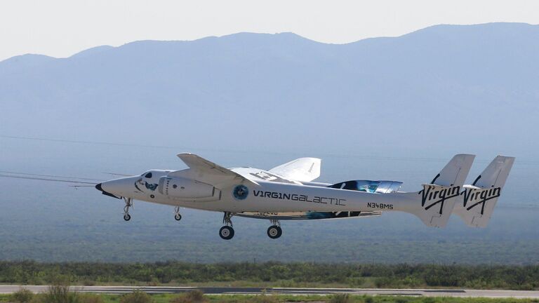 Космический корабль VSS Unity компании Virgin Galactic