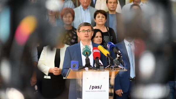 Спикер парламента Молдавии и генеральный секретарь партии Действие и Солидарность Игорь Гросу