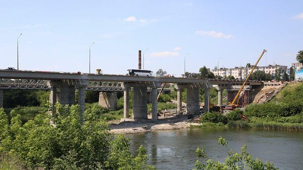 Реконструкция Каракумского моста через реку Быстрая Сосна в Ельце