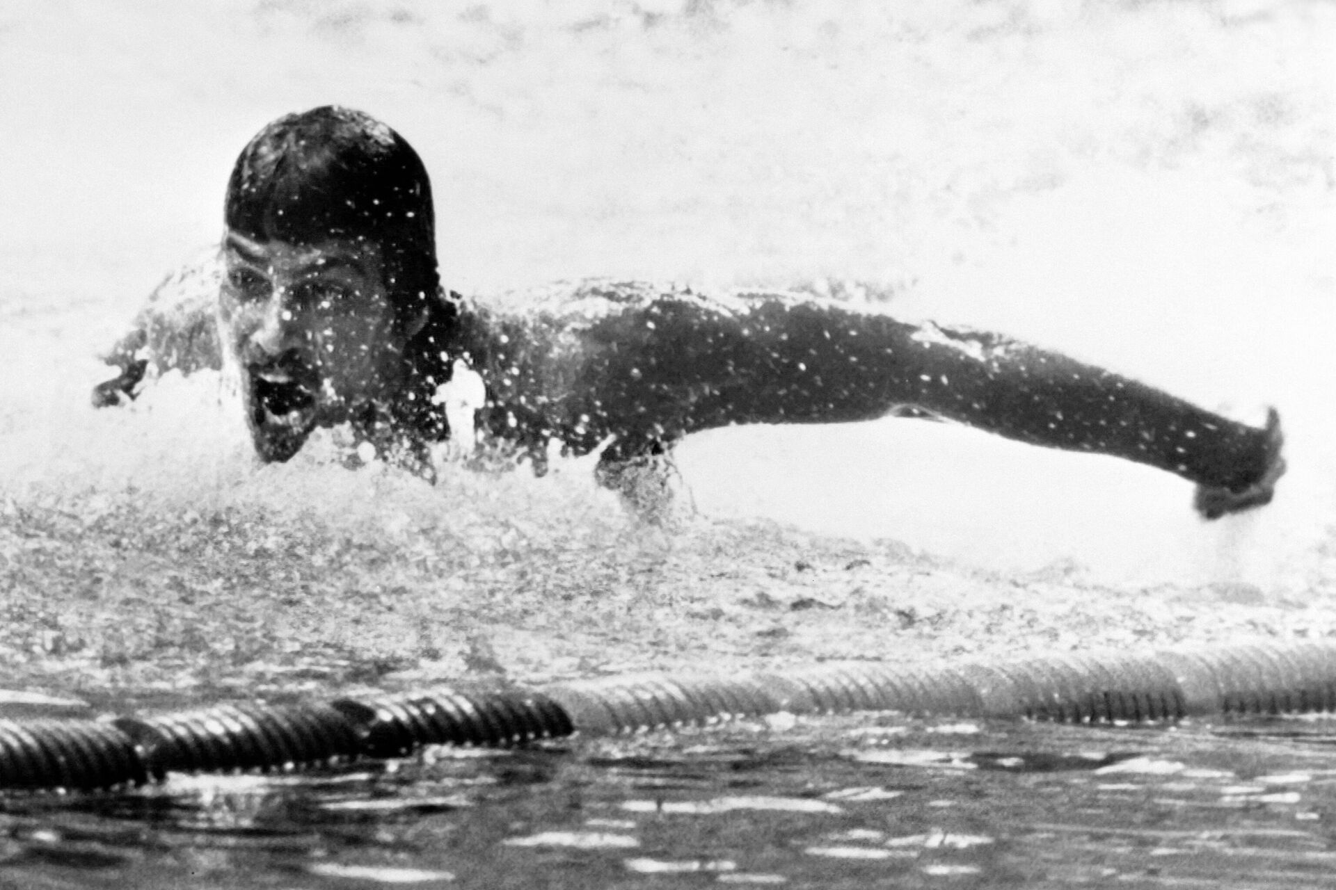 Семикратный чемпион Олимпийских игр, американский пловец Марк Спитц - РИА Новости, 1920, 13.07.2021