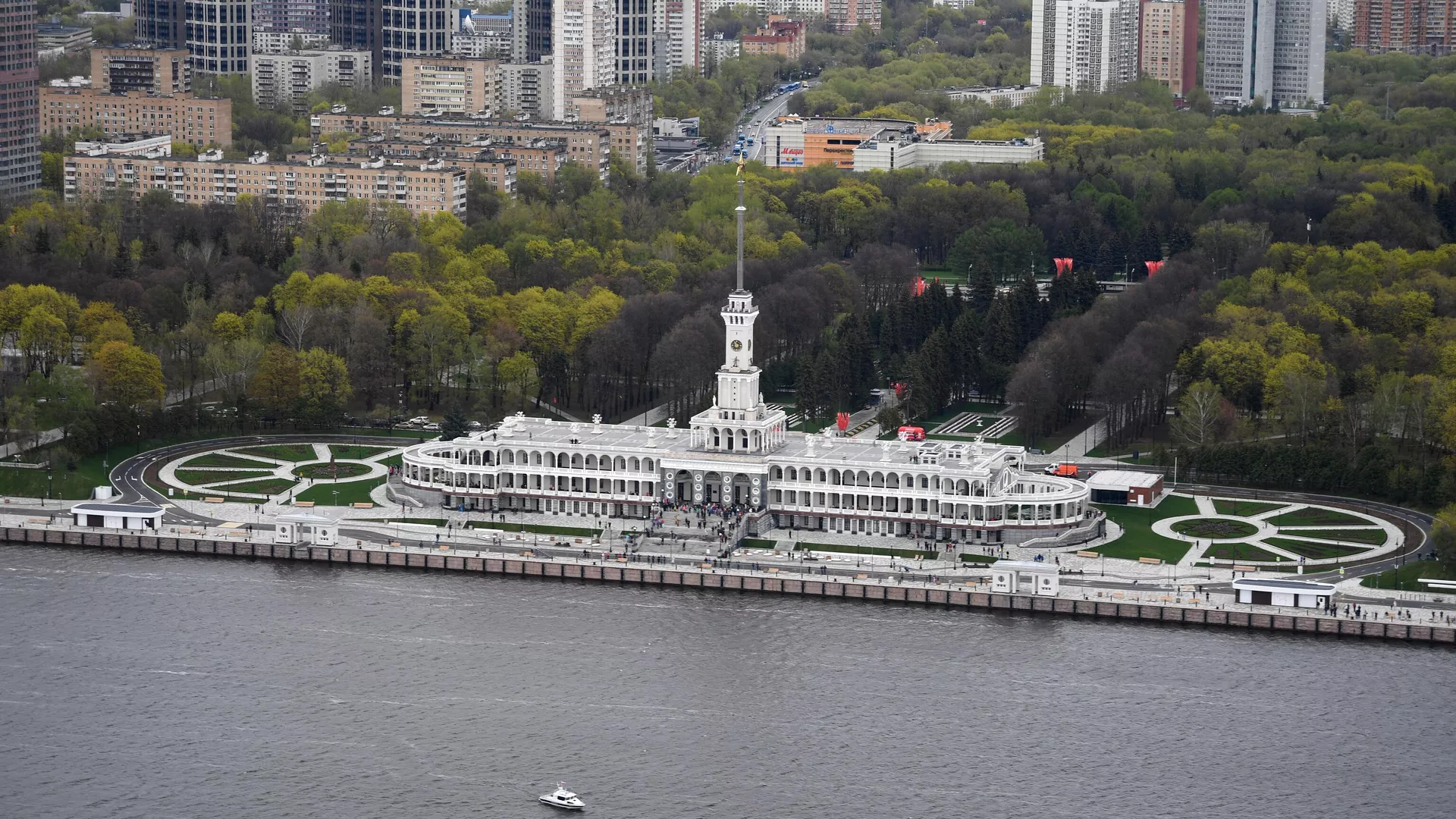 Северный Речной Вокзал в Москве - РИА Новости, 1920, 14.07.2021