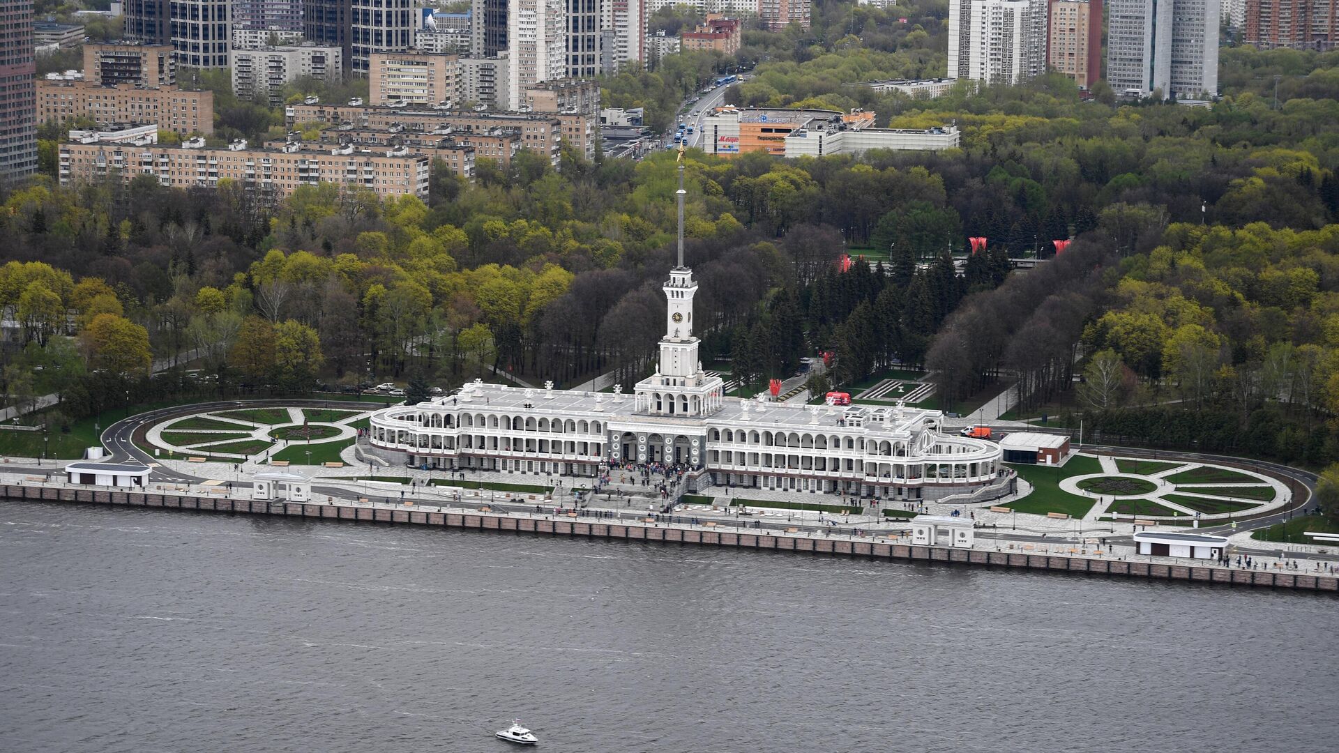 Северный Речной Вокзал в Москве - РИА Новости, 1920, 14.07.2021