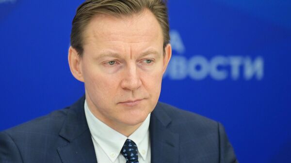Директор Института Европы РАН Алексей Громыко во время онлайн пресс-конференции