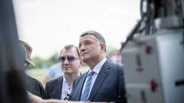 Министр внутренних дел Украины Арсен Аваков 