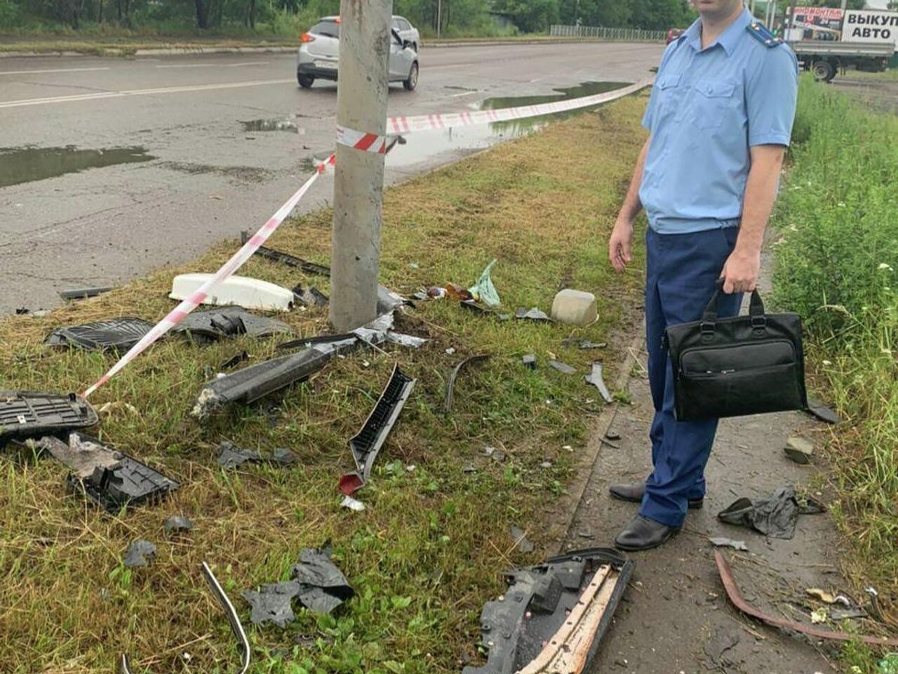 Прокуратура уточнила число жертв ДТП в Комсомольске-на-Амуре - РИА Новости,  15.07.2021