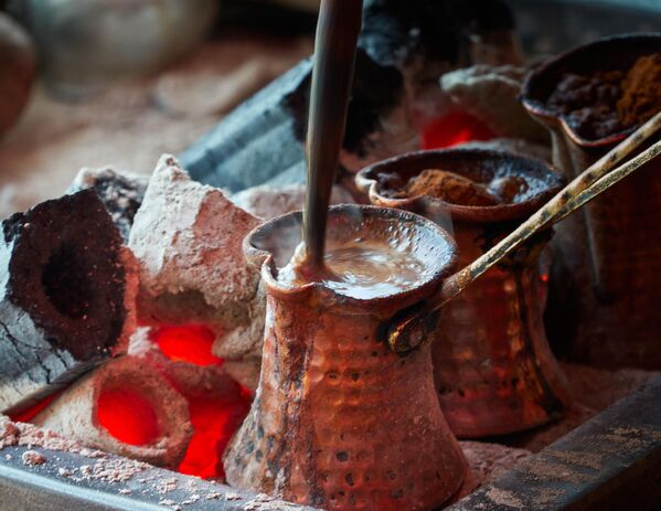 Традиционный турецкий кофе