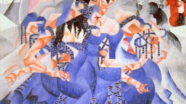 Джино Северини. Голубая танцовщица. 1912