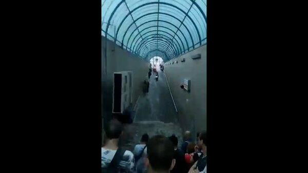 Затопленные станции метро в Киеве