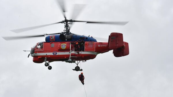 Вертолет аварийно-спасательной службы