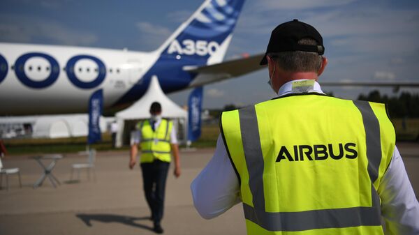 Представители авиакомпании Airbus