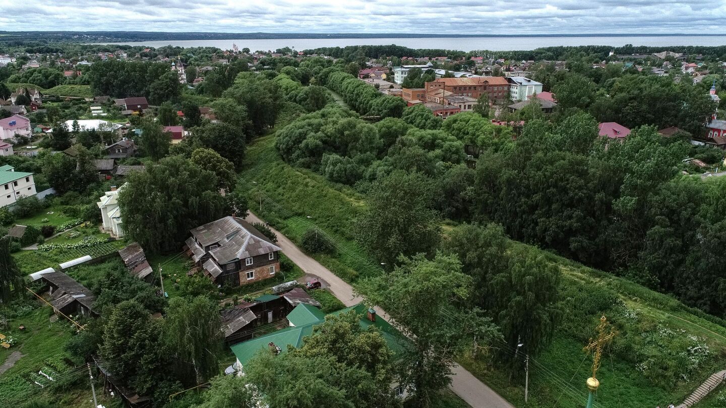 Земляной вал в Переславль-Залесском