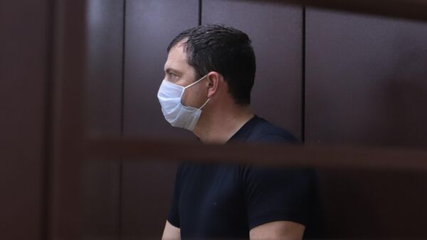 Начальник ставропольского ГИБДД полковник Алексей Сафонов в зале суда