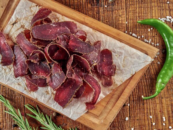 Нарезка из бастурмы  Нарезка из бастурмы