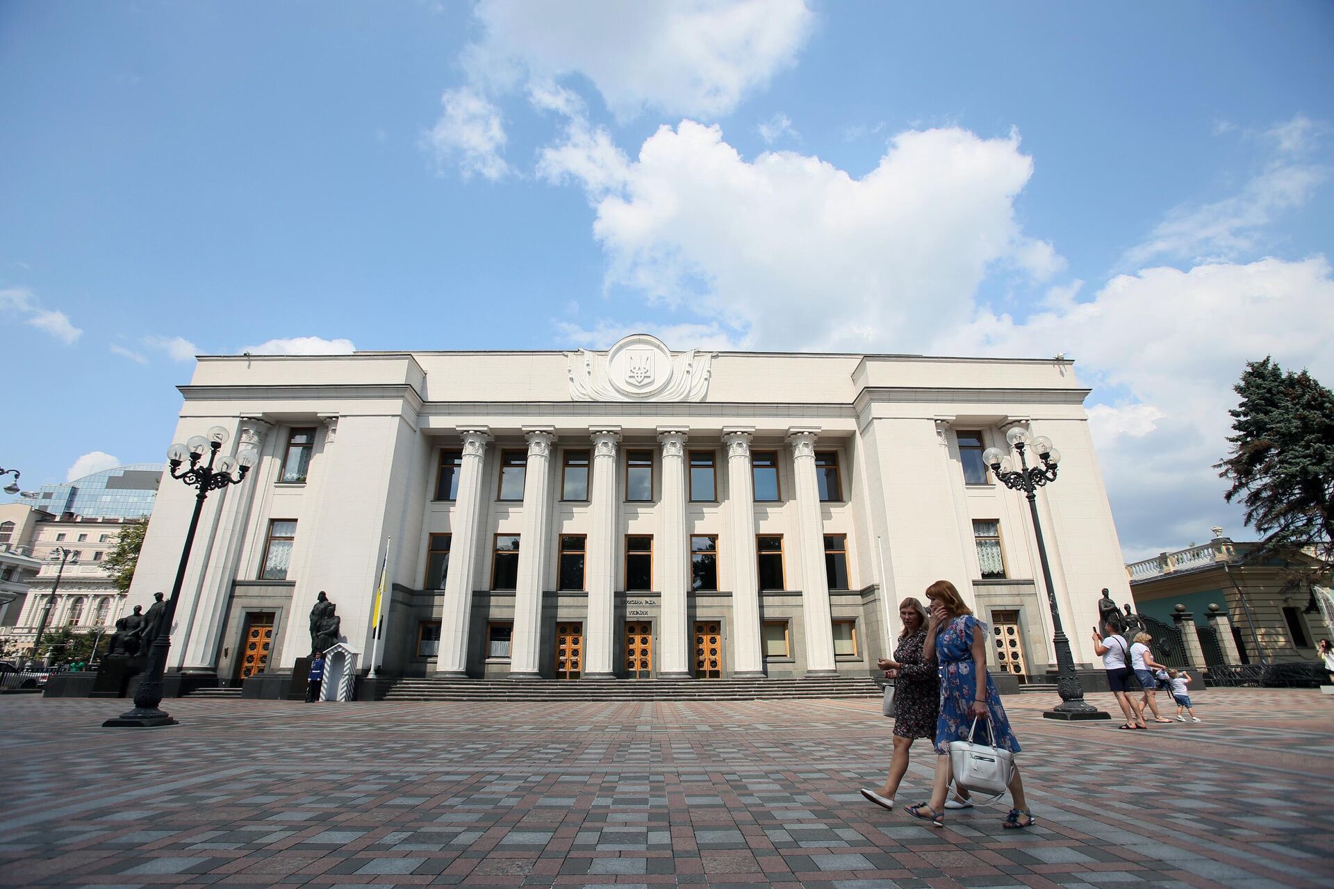 Здание Верховной рады Украины в Киеве - РИА Новости, 1920, 11.10.2024