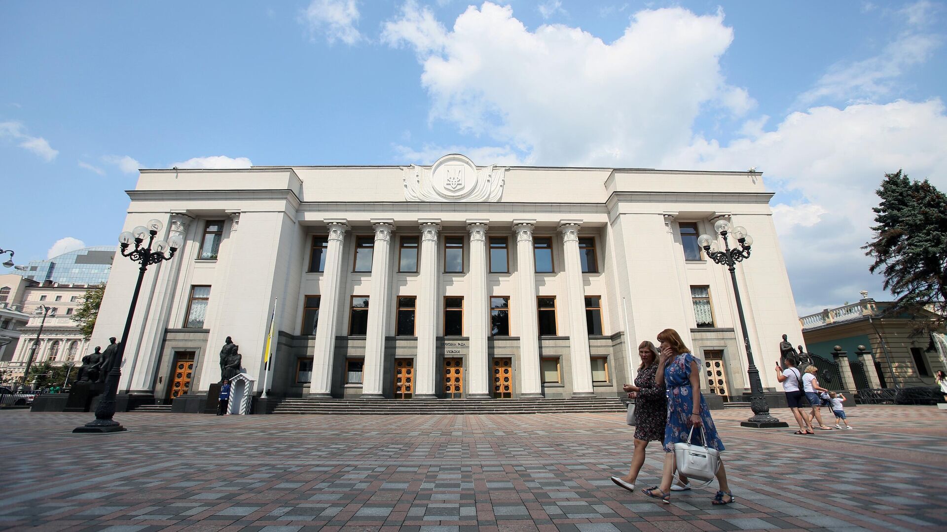 Здание Верховной рады Украины в Киеве - РИА Новости, 1920, 24.07.2023