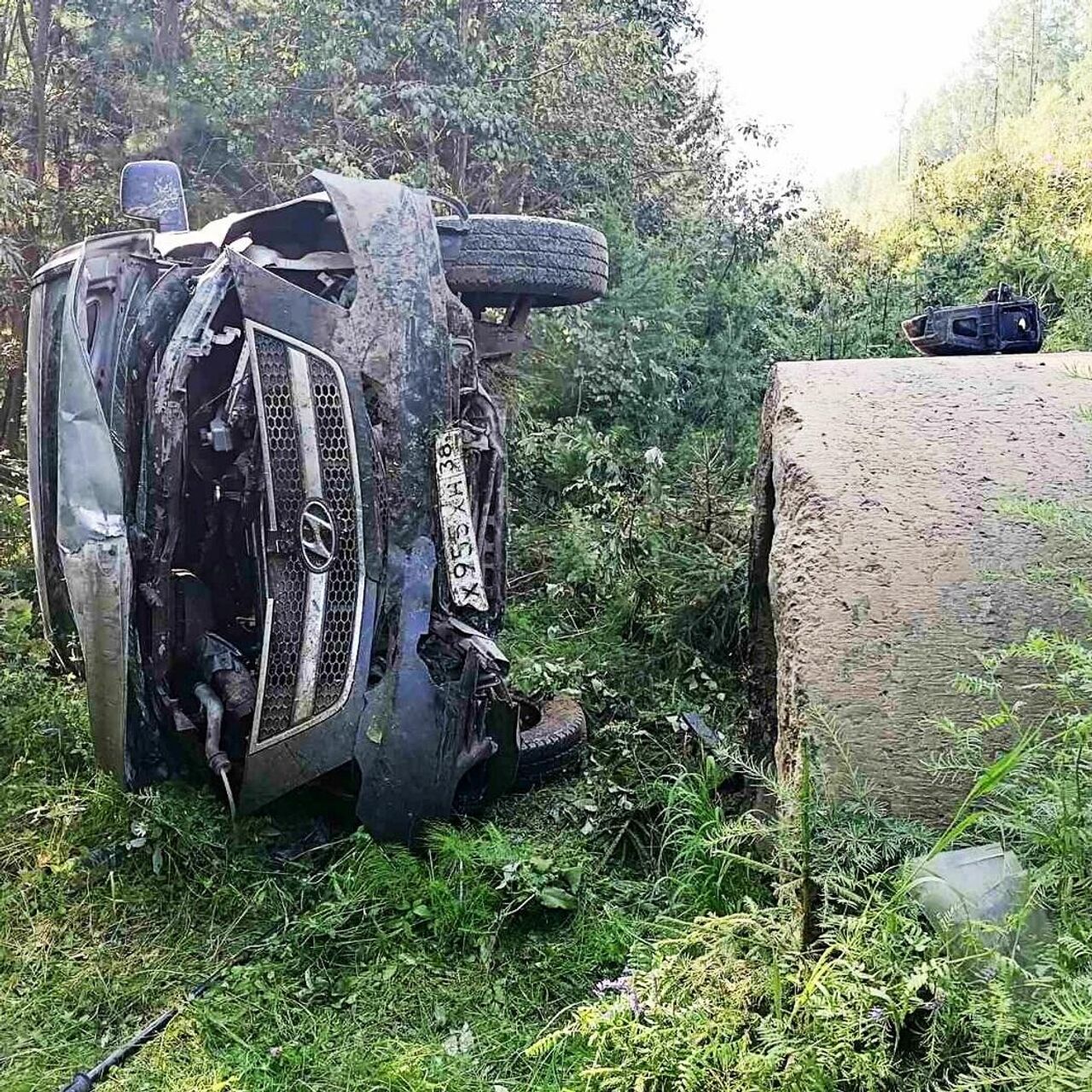 В Красноярском крае три человека пострадали в ДТП из-за уснувшего водителя  - РИА Новости, 27.07.2021