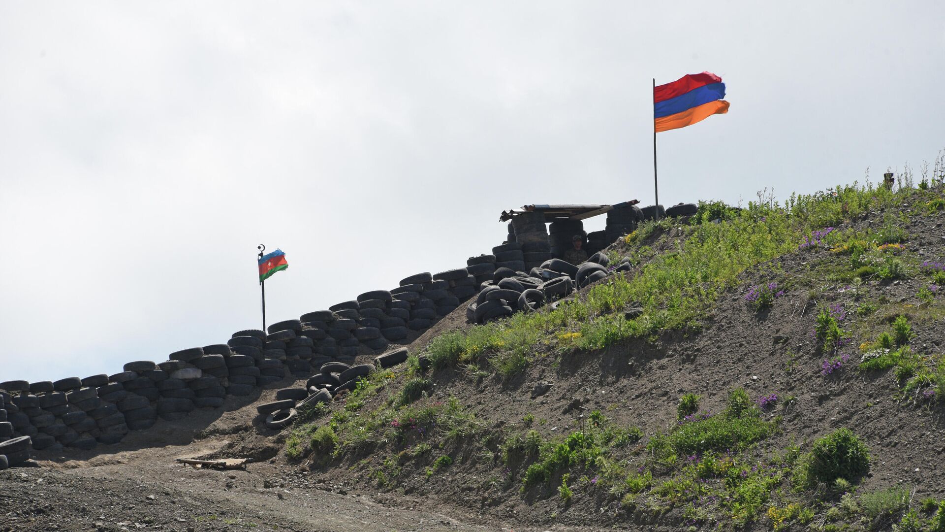 Граница Армении и Азербайджана - РИА Новости, 1920, 28.07.2021