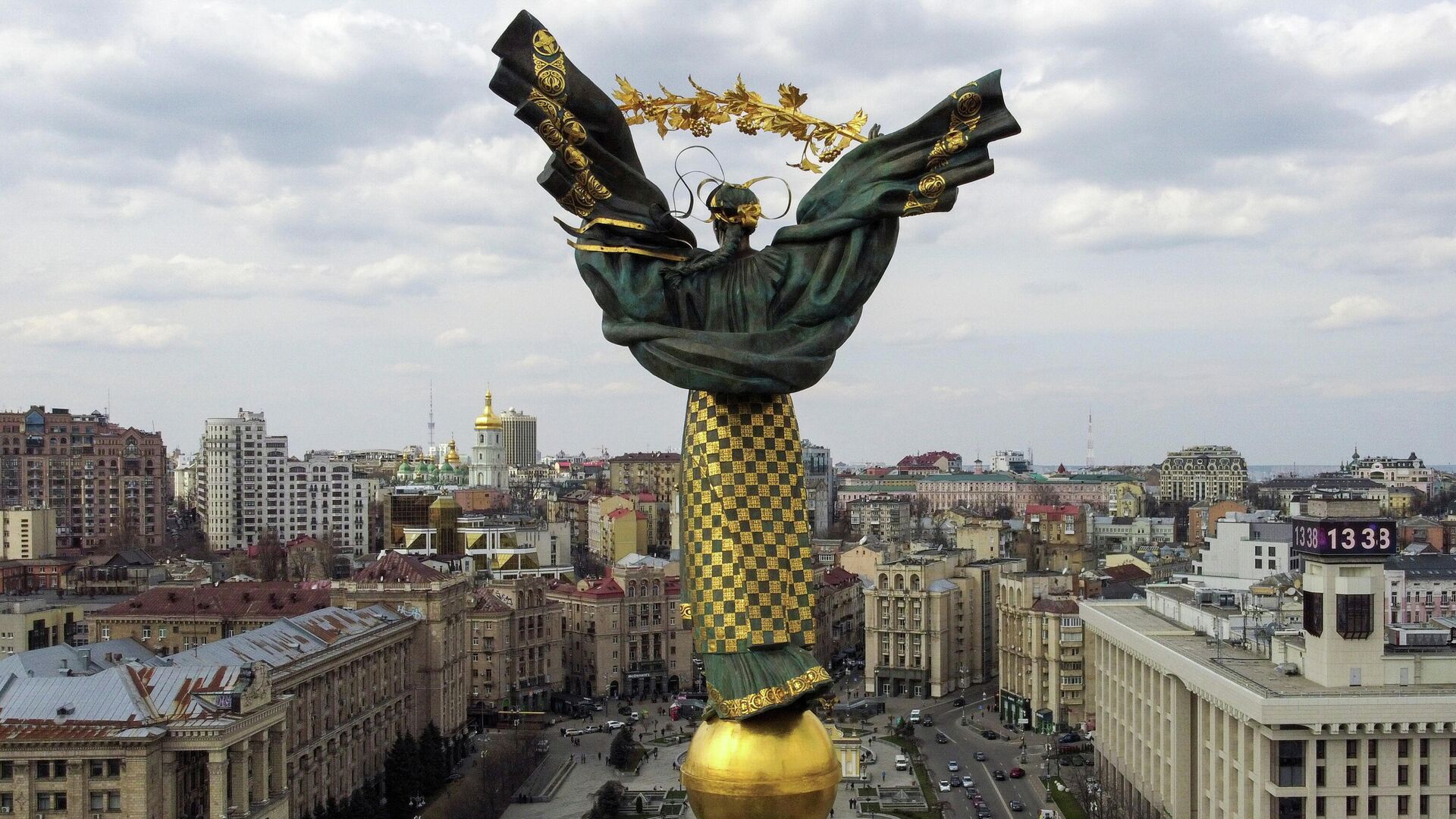 Монумент Независимости в Киеве - РИА Новости, 1920, 17.08.2021