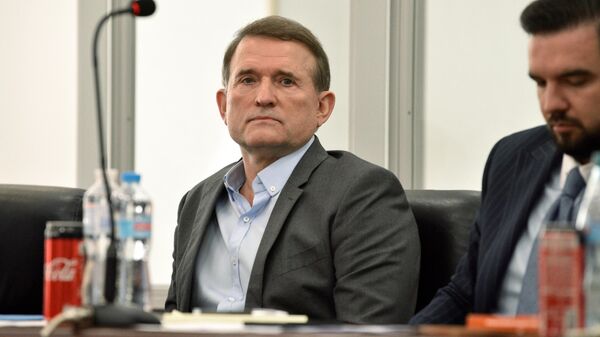 Заседание суда по делу Виктора Медведчука в Киеве