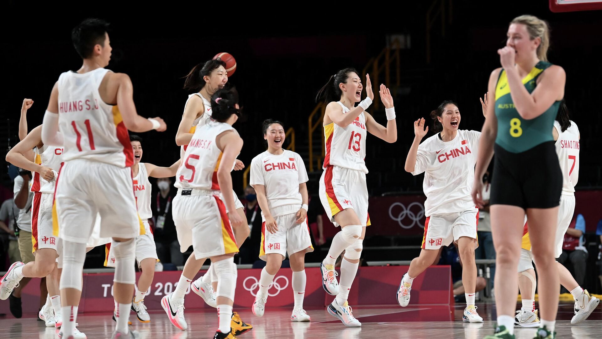 Женская сборная Китая по баскетболу на Олимпиаде в Токио - РИА Новости, 1920, 30.07.2021