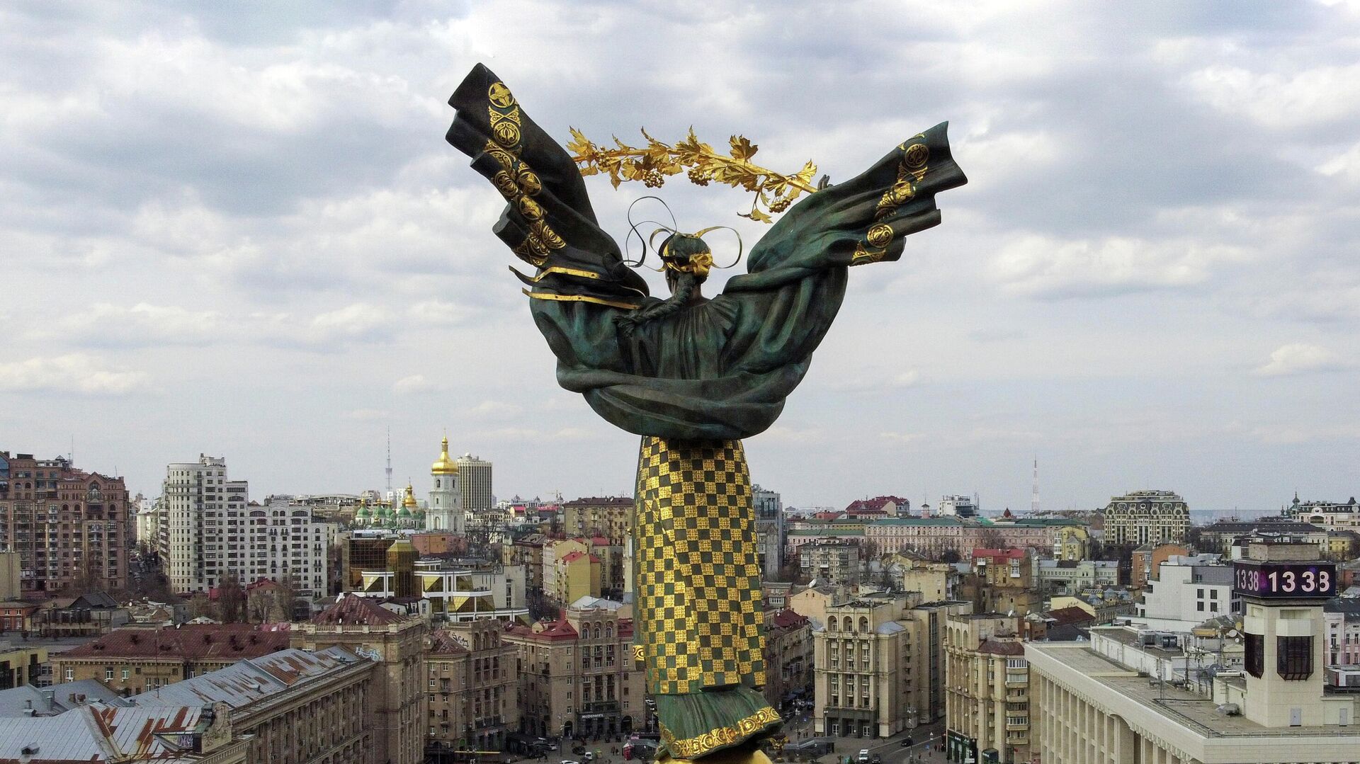 Монумент Независимости в Киеве - РИА Новости, 1920, 05.08.2021